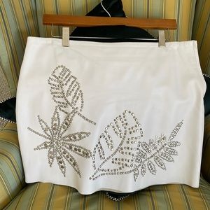 Michael Kors leather skirt